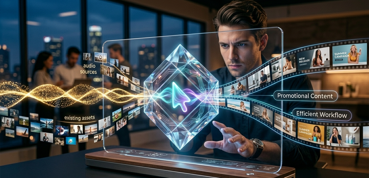 AI生成映像・編集ソリューション